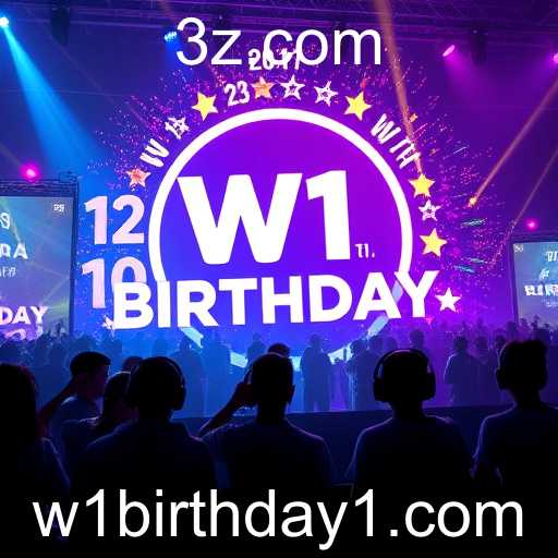 Comemoração Virtual: W1-Birthday Agita o Mundo dos Games