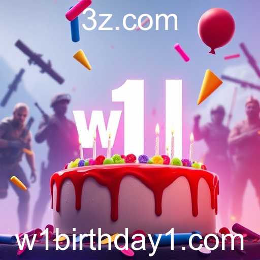 Celebração Especial com w1-birthday no Mundo dos Jogos